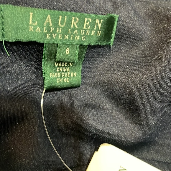 Ralph Lauren Navy Evening Dress - Picture 10 of 11